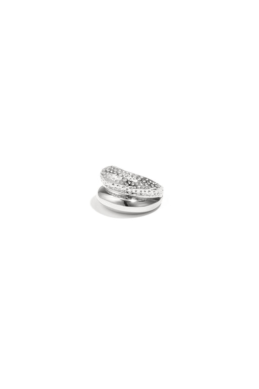 Double ring with structure