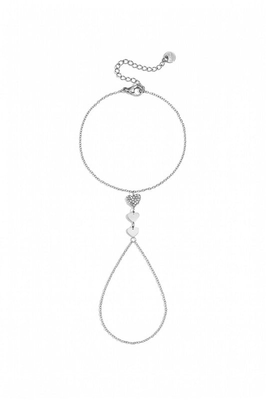 Handchain with hearts